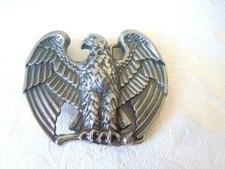 Vintage Avon Pewter Eagle Belt Buckle KJ
