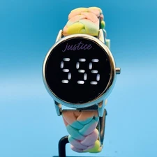 JUSTICE By ACCUTIME WATCH CORP Women’s Digital Wristwatch Date Display Working