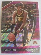 2020-21 Purple Wave Prizm Draft Picks Daniel Oturu Rookie Card #33. rookie card picture