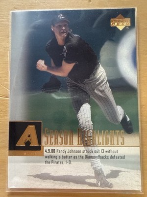 2001 Upper Deck - Season Highlights Checklist Randy Johnson #269 Big Unit HOF