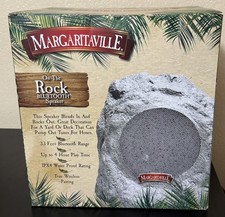 NEW SEALED Margaritaville On The Rock Outdoor Bluetooth Audio Speaker MA111-MGV