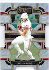 2023 Panini Select #1 Trey McBride Silver Prizms Die Cuts Cardinals