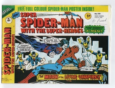 1972 MARVEL TEAM-UP #4 & DOCTOR STRANGE #1 1ST APP OF SILVER DAGGER RARE KEY UK