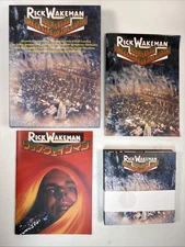 RICK WAKEMAN - Journey To The Centre Of The Earth 3CD 1CD/DVD AUDIO /2 BOOKLETS