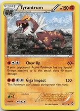 Tyrantrum 62/111 Pokemon Furious Fists - DMG on eBay