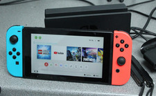 Nintendo Switch Black Video Game Console Bundle - Free Postage