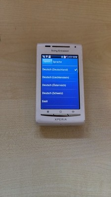 Sony Ericsson Xperia X8 E15i - Weiss Geprüft, Händler, Garantie, Accu Top