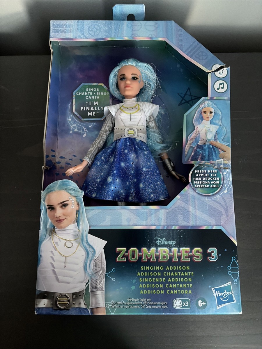 Hasbro Disney Princess Zombies 3 Singing Addison Zed Willa