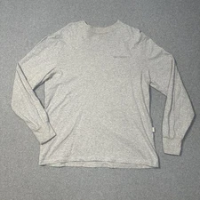 AIME LEON DORE t-shirt Men's L heather grey long sleeve ald