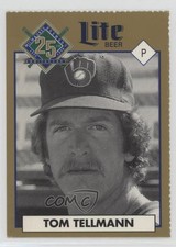 1994 Miller Brewing Milwaukee Brewers 25 Year Commemorative Tom Tellmann 0w6