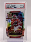 PATRICK MAHOMES II 2021 SELECT CONCOURSE DIE CUT SILVER PRIZM PSA 10 Q1778