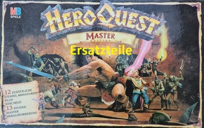 HeroQuest Master Edition (1992) Ersatzteile: Waffen Schwarze Garde | Hero Quest