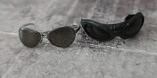 Mezco One:12 Biker Gomez Roach Motorcycle Goggles & Silver Sunglasses 1/12 