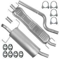 SchalldäMpferset Auspuffanlage Auspuff FüR Opel Astra H 3 III 1.6 1.8 FließHeck