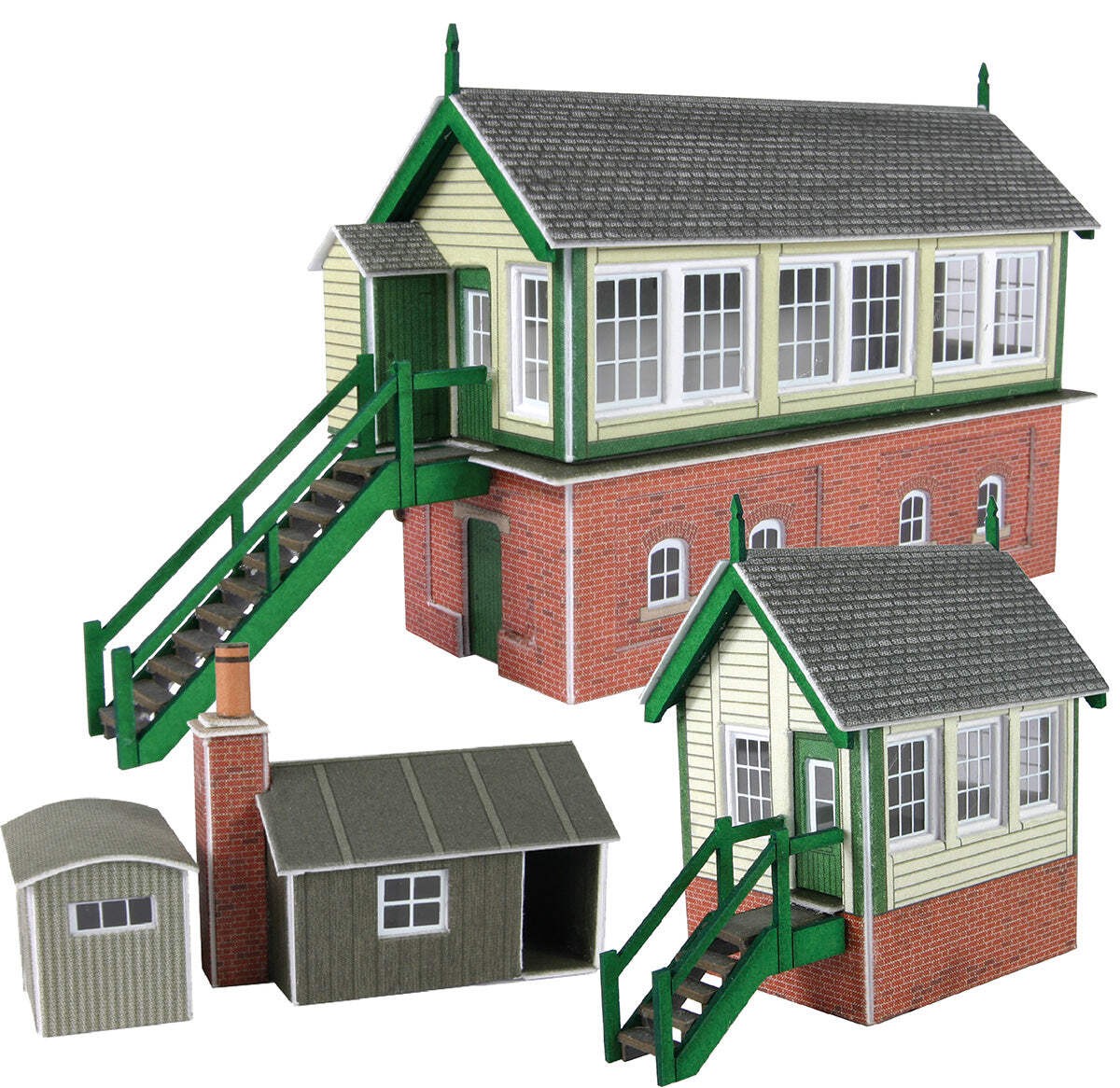 Metcalfe PN133 N Gauge Signal Box Set Card Kit