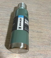 Stanley Legendary Classic Bottle 1.1 qt/1L Green Vacuum Insulated Handle Cup Lid
