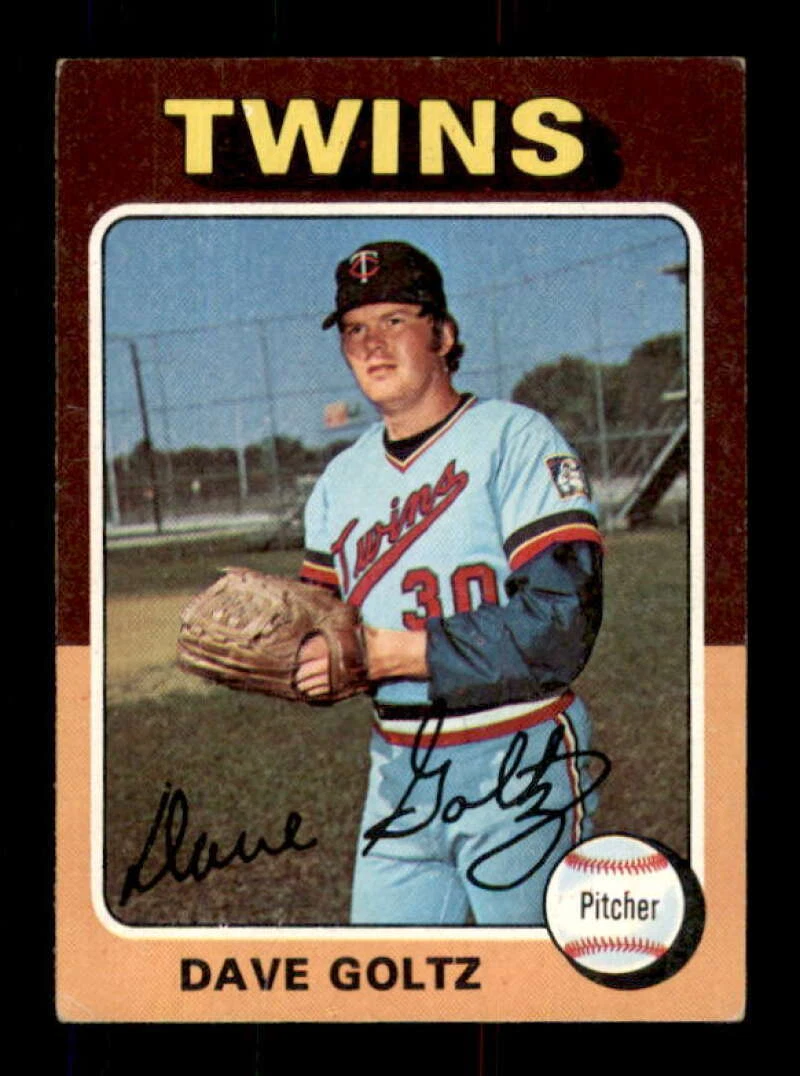 Dave Goltz trading card
