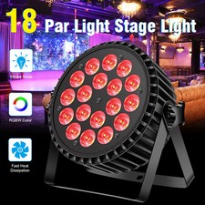 270W 18LED PAR Can Light Stage Light RGBW DMX Party Disco Club Lights