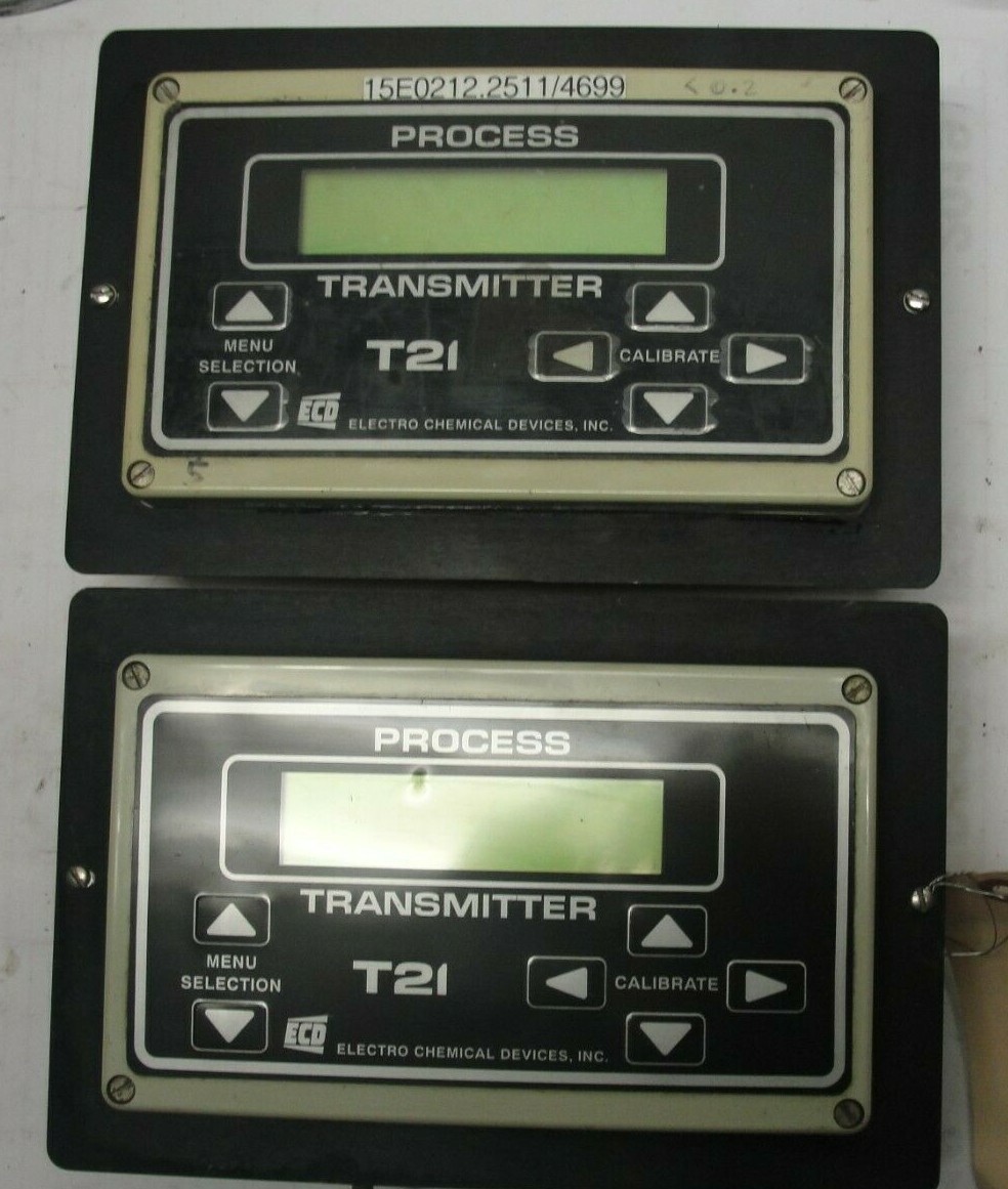 T21 Device Rtmp ELECTRO Chemical Devices T21 Process Transmitter Used lot of 2 | eBay