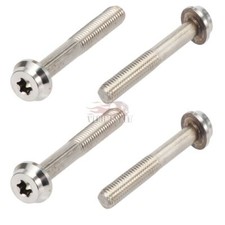 4 Exhaust Silencer Mount Bolt For BMW R100GS 1987-1990  R1100RS 1992-2001 M8x55