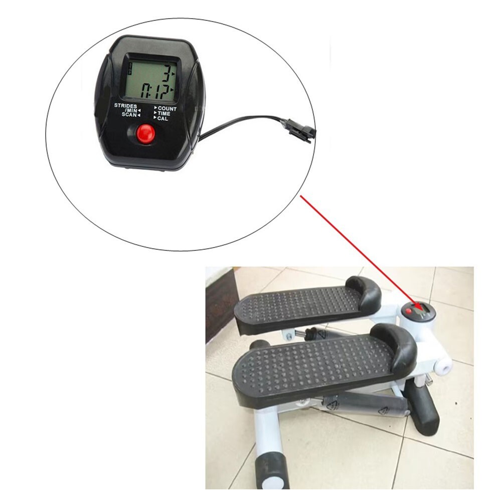 Experimenta los beneficios de la máquina de remo contador paso a paso monitor LCD