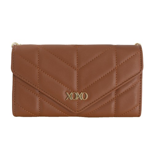 XOXO Mini Saffiano Leather Wallet With Key Ring – Slim Card Case With 5 Slots & Zipper Coin Pocket, Graffiti Print Design - View #8