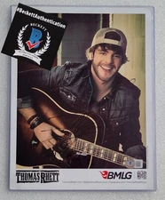 THOMAS RHETT PHOTO AUTOGRAPHED BECKETT BAS COA SIGNED 8X10 COUNTRY MUSIC SINGER