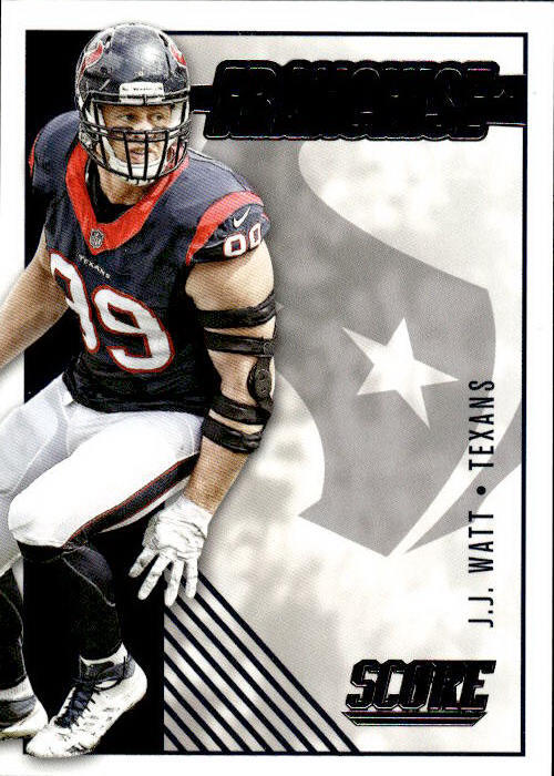 2016 Score #9 J.J. Watt Franchise Gold