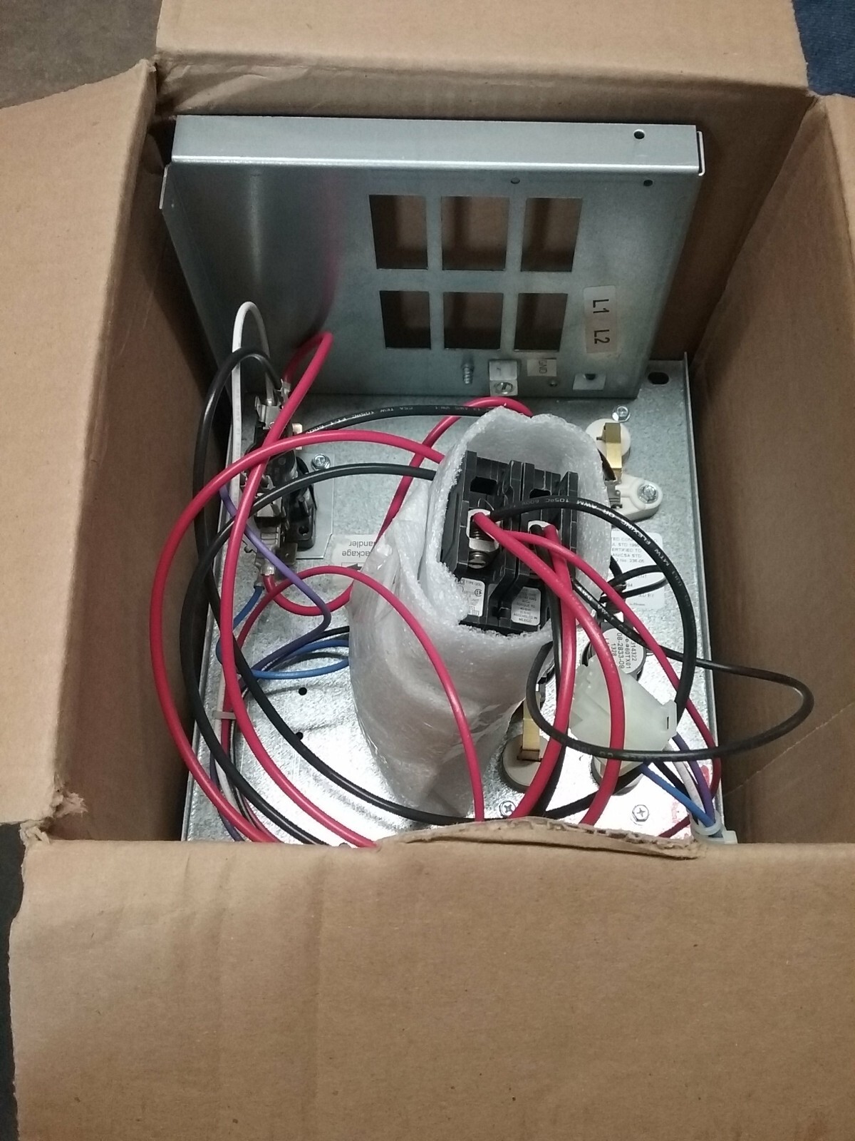 Goodman HKR10C Auxiliary Heat Strip 10Kw with Circuit Breaker eBay