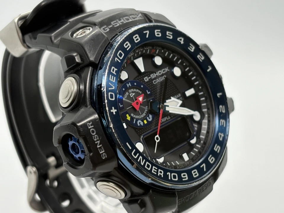 [Exc+5] Reloj Hombre Casio G-SHOCK GULFMASTER GWN-1000B-1BJF Cuarzo Azul Japón Foto 2 de 4