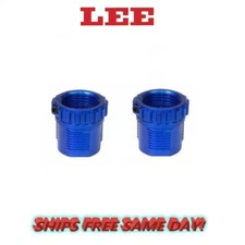 Lee Precision 2-pack of Spline Drive Breech Lock Bushings, BLUE!! NEW! 90095
