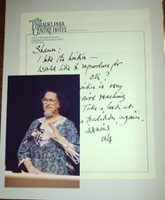 Dennis Brutus (1924-2009) Signed Letter RE: Haiku & Original Home Photo