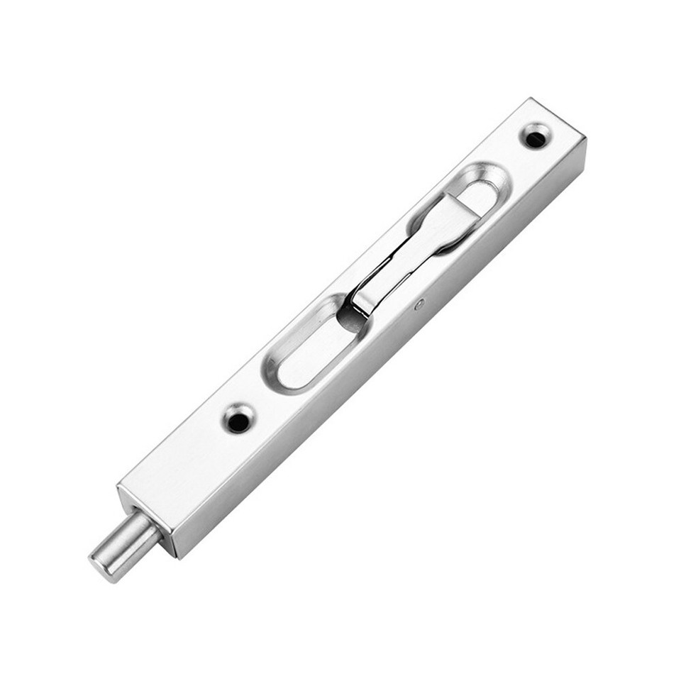 Flush Bolt Door Hardware Door Accessories Part Stainless Steel Brushed