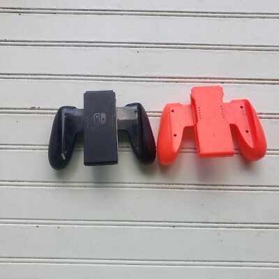 Set Of 2 Nintendo Switch OEM  Genuine Joy-Con Non Charging Comfort Grip Untested