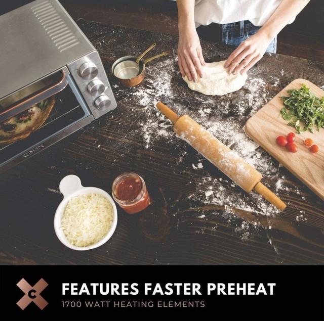 Crux Artisan Series 6 Slice Toaster Oven Digital Air Frying 14805 for sale online eBay