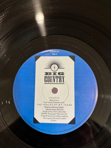 BIG COUNTRY 5 Record Job Lot 12” Singles All NM / Ex Harvest Chance Wonderland - Picture 3 of 6