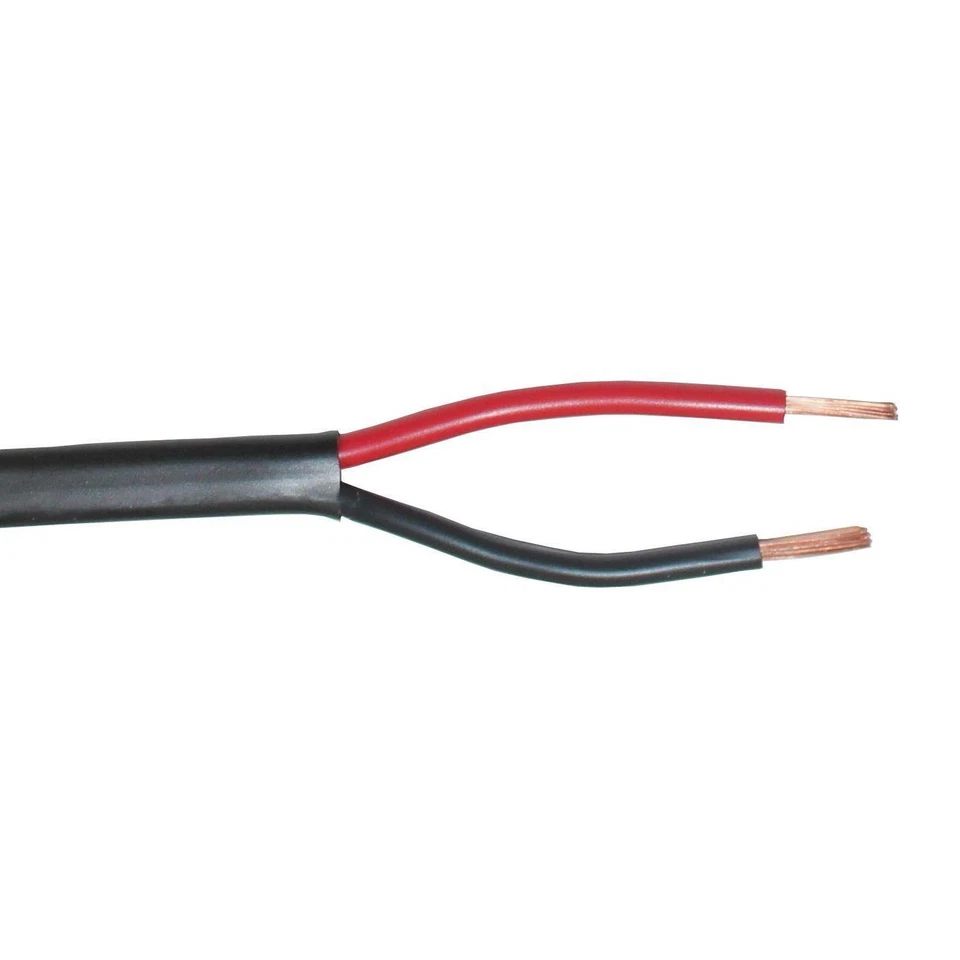 LUMONIC 1m FLYY-fl Fahrzeugleitung 2x1,5mm² flach Kabel KFZ Anhängerkabel Niedervolt