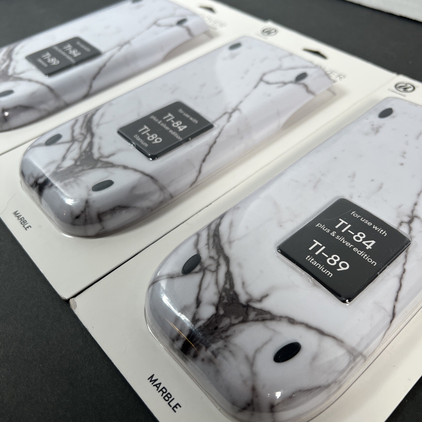 TI-84 TI-89 Calculator Cover Marble Protective Case Hard Shell (1 Cover)