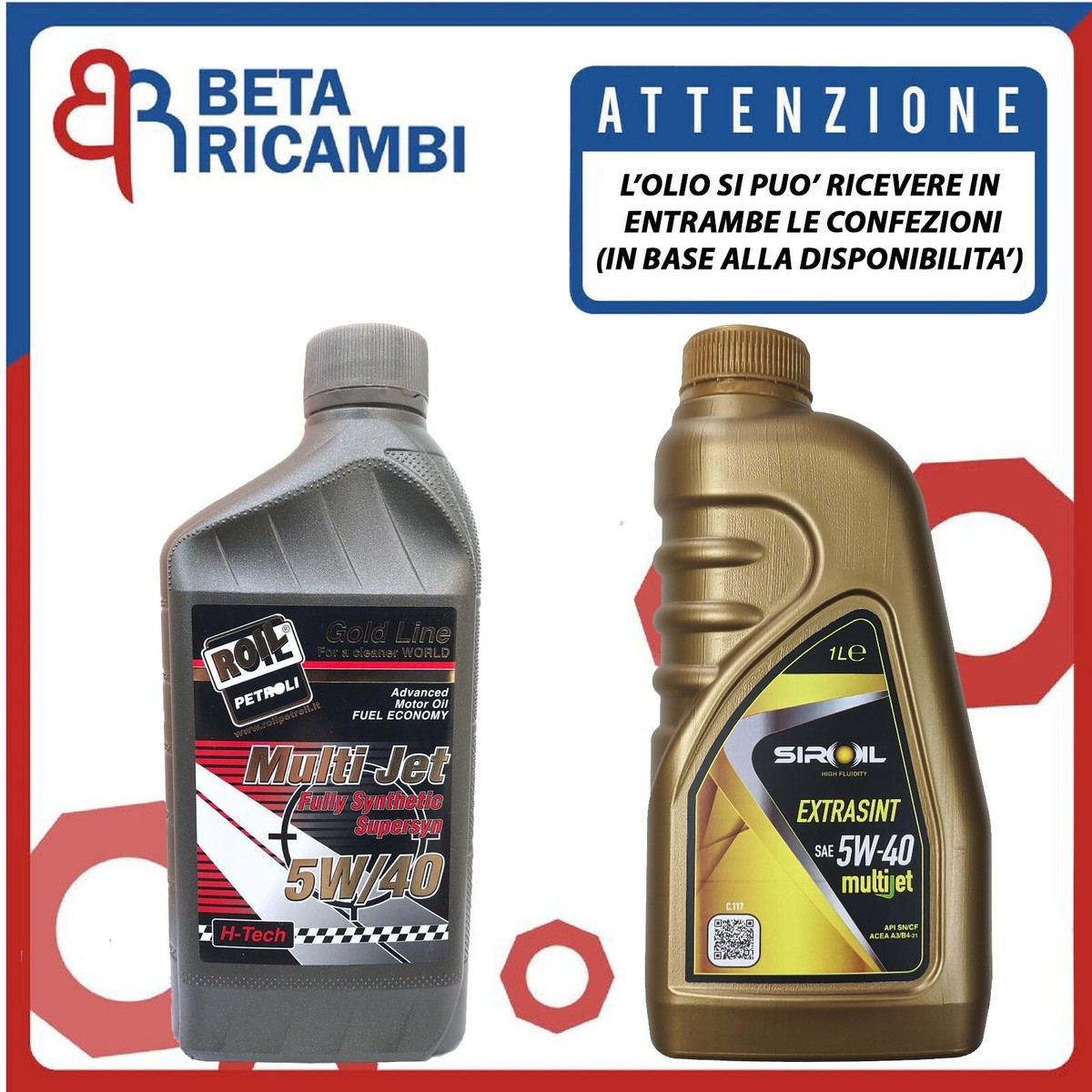 KIT FILTRI TAGLIANDO Originali + Olio Selenia Fiat Panda 4X4 1.3 - Foto 8