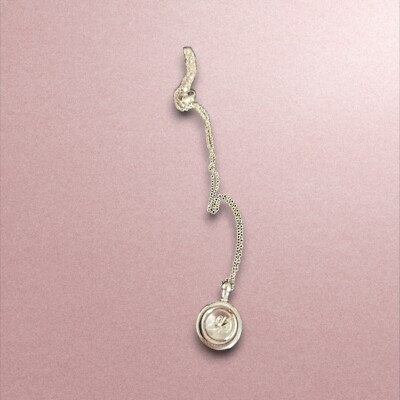 Flöte Finger Knopf Halskette Anhänger Deko Schmuck