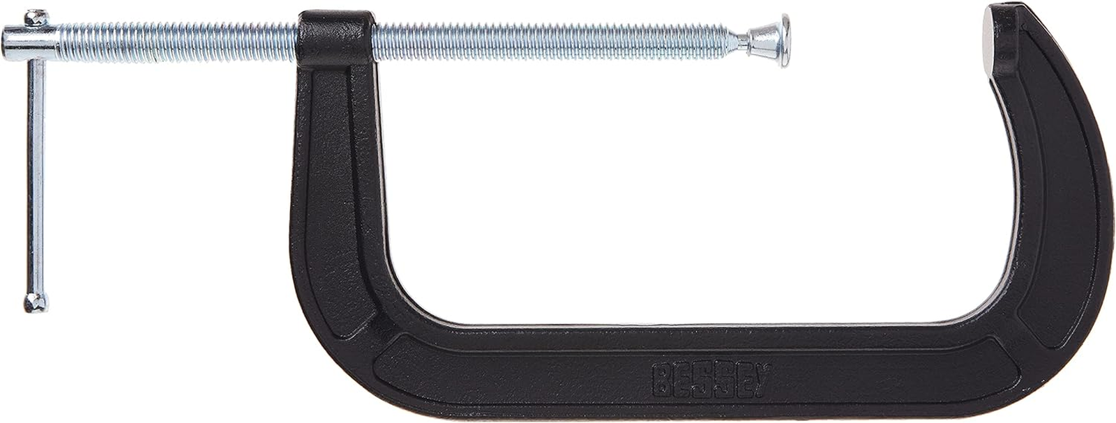 8-Inch Black CM80 Drop Forged C-Clamp Heavy Duty