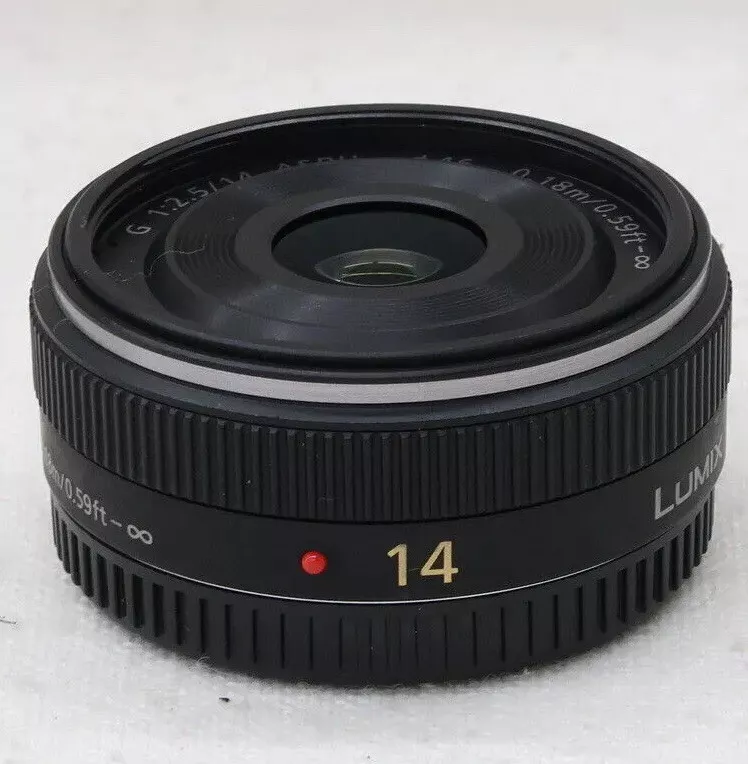 Panasonic LUMIX G 14mm F/2.5 ASPH. H-H014 Lens Made In Japan