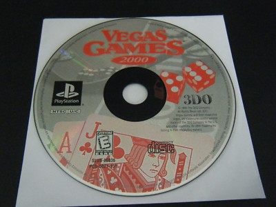 Vegas Games 2000 (Sony PlayStation 1, 1999) - Disc Only!!!