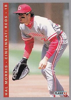 1993 Fleer #37 Hal Morris - Picture 1 of 2