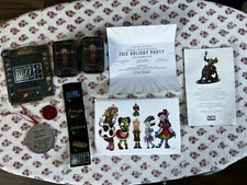 Mixed Lot BlizzCon Blizzard Employee Only Rare Items! Pins Ornament Card #228