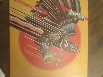 Judas Priest Screaming For Vengeance vinyl 1982 CBS holland (Vg/Vg++)