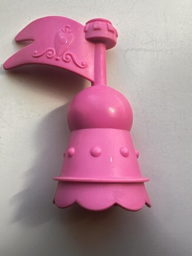 Pink Castle Tower with Flag - My Little Pony or Playset Accessory - Picture 3 of 3
