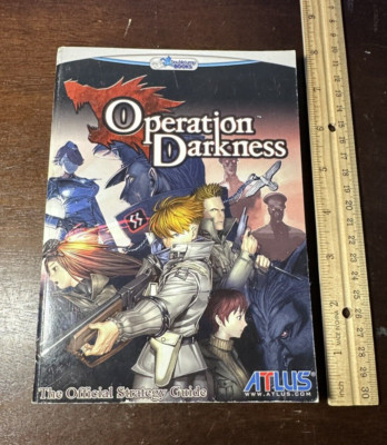 Operation Darkness 2008 DoubleJump Official Atlus Strategy Guide Xbox 360 Rare!