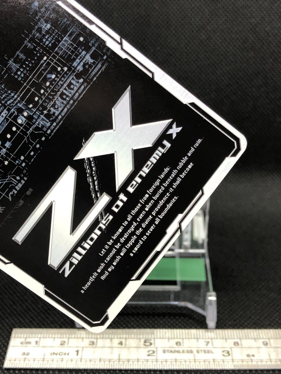 Azumi Z/X Zillions of enemy X TCG card OBR CS02-020 Holo