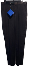 J. Hilburn Men's Formal Tuxedo Black Pants Trousers 100 Wool Size 32 x 32 NWT